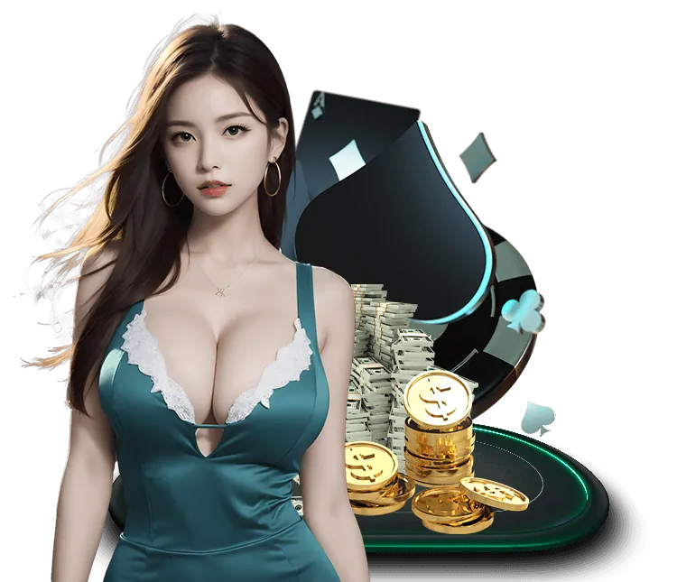 Người chơi vui vẻ nhận tiền thưởng từ màn hình máy tính bảng có logo Mibet Code, biểu tượng tiền xu và thẻ bài casino.